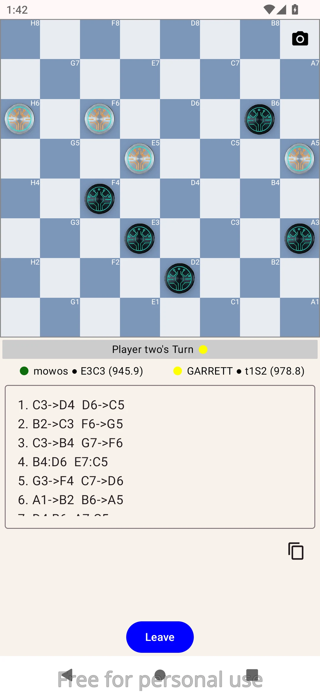 Checkerly: Online screenshot