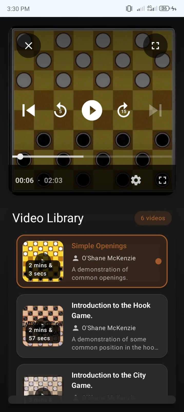Checkerly: Online screenshot
